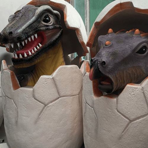 Animatronic jaja dinosaura