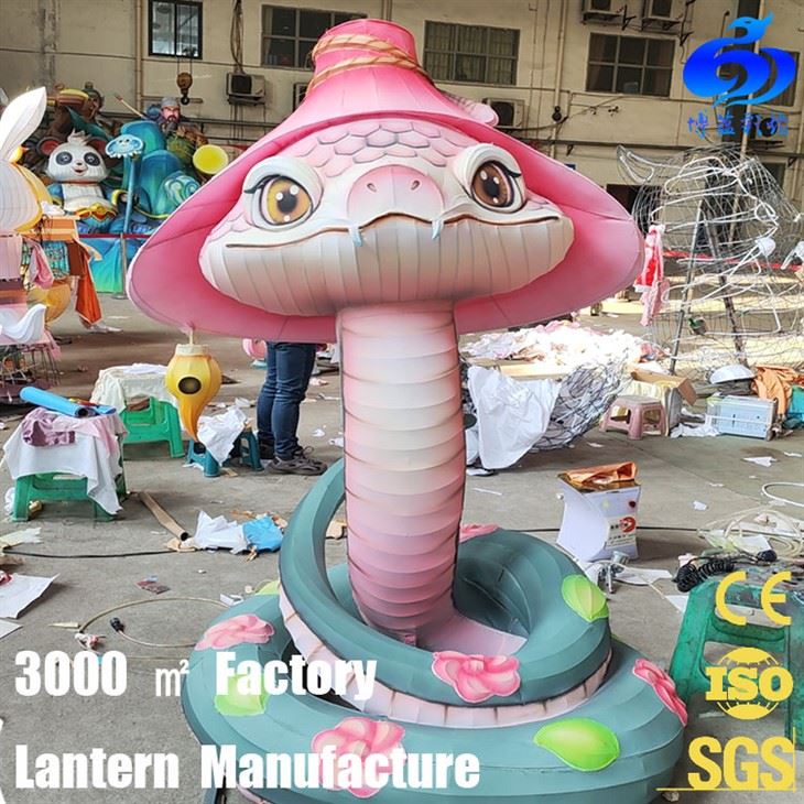 cute silk animal lantern