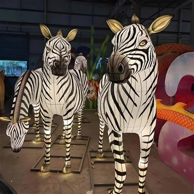 Vanjska dekoracija Kineska zebra lanterna